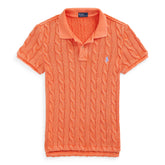 Cable Knit Polo Shirt