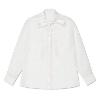 Sheer Bow Blouse