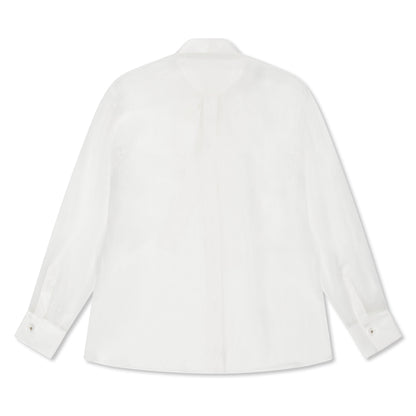 Sheer Bow Blouse