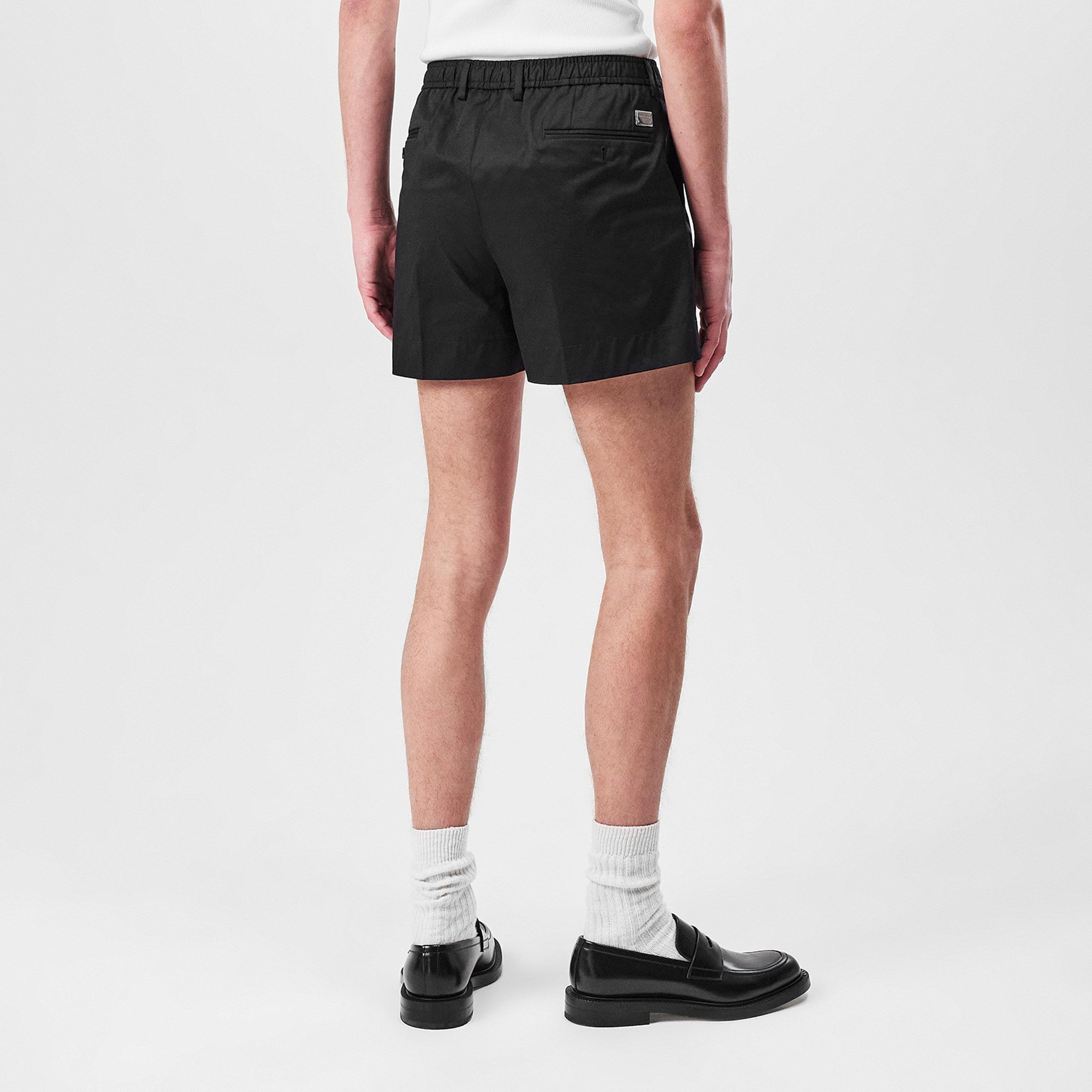 Pleated Tailored Shorts