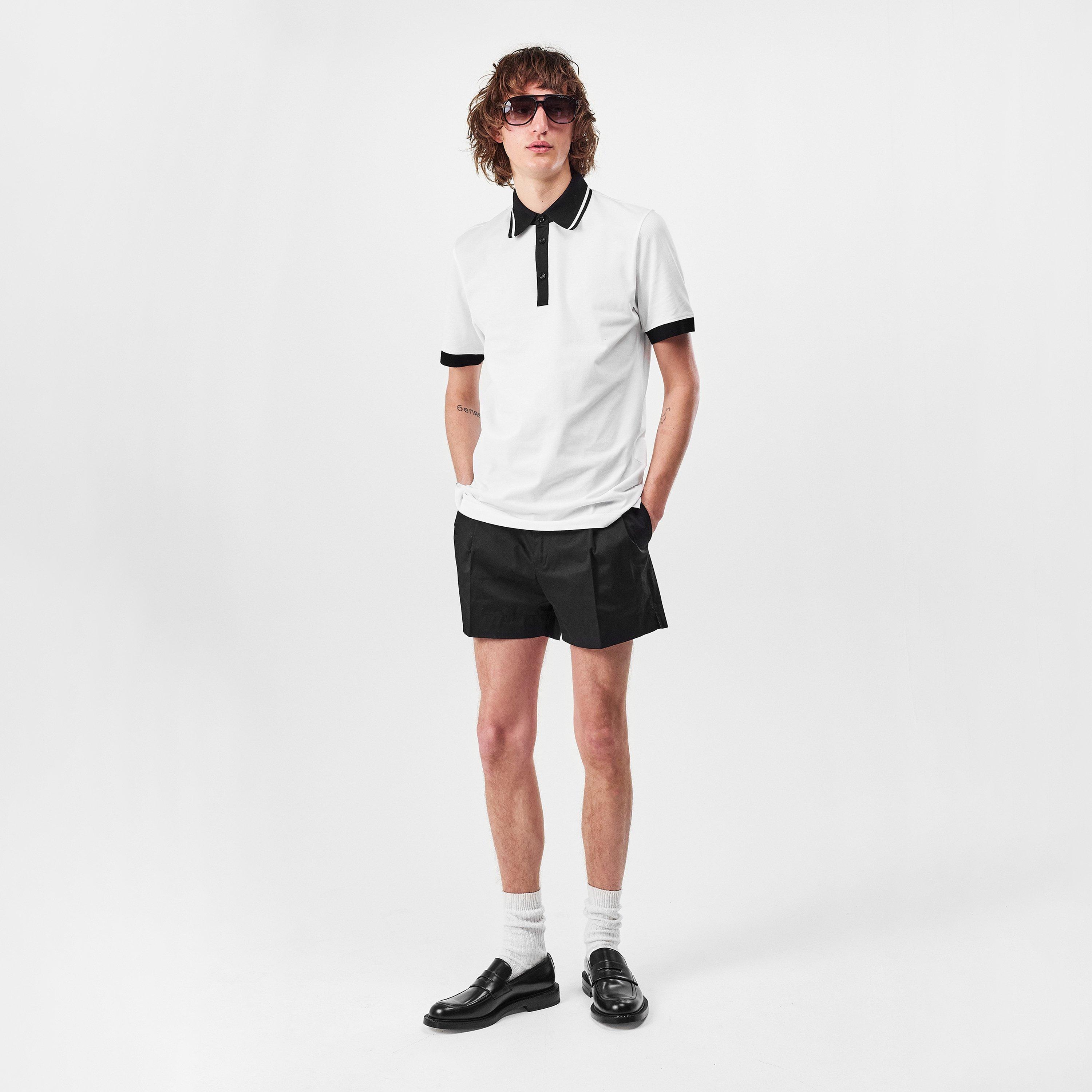 Pleated Tailored Shorts