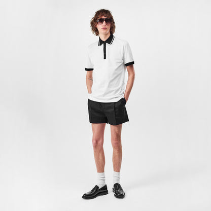 Pleated Tailored Shorts
