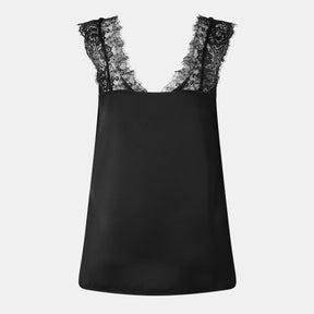 Women's Belinga Satin Top, Luxurious Finish