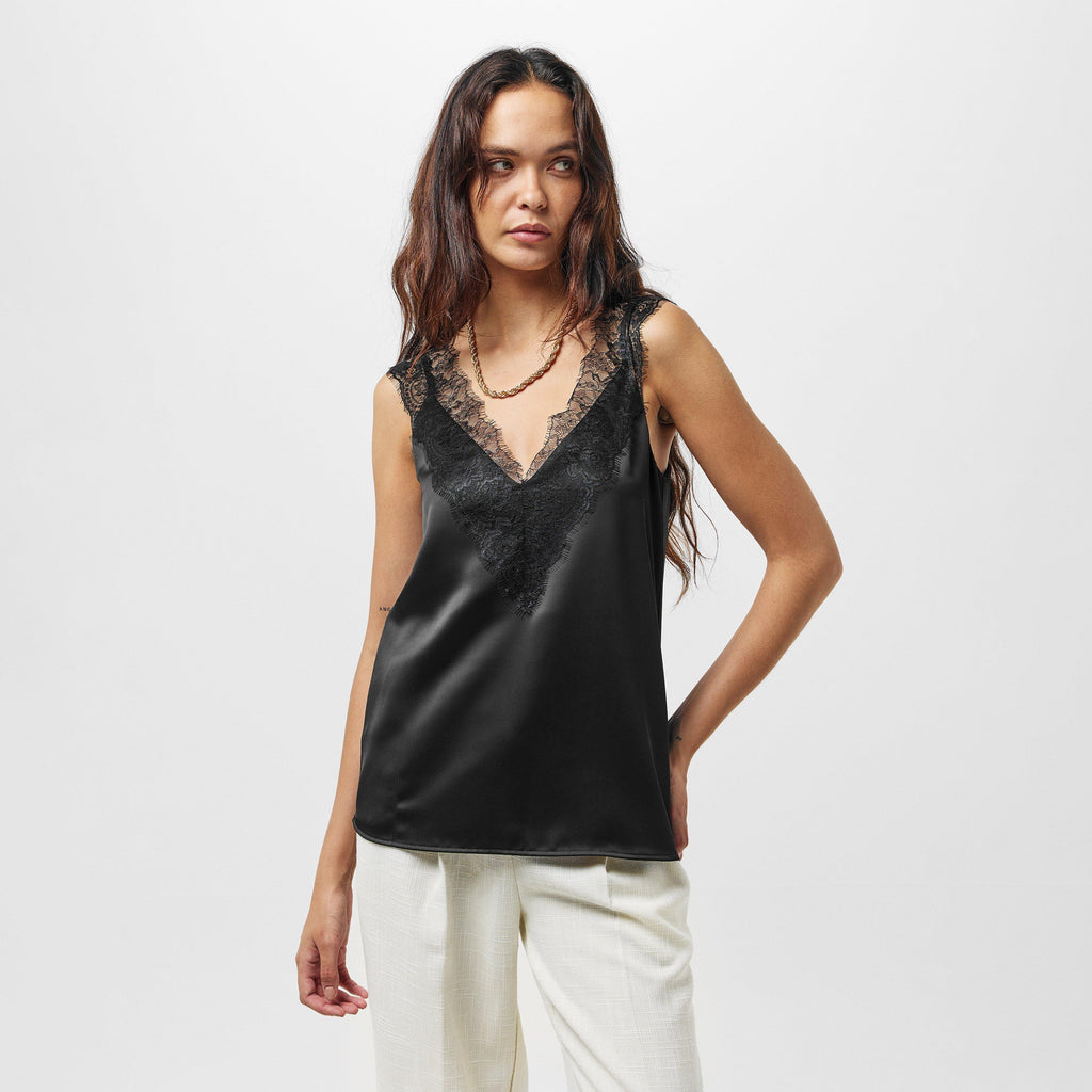 Belinga Satin Top