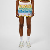 Wave Crochet Skirt