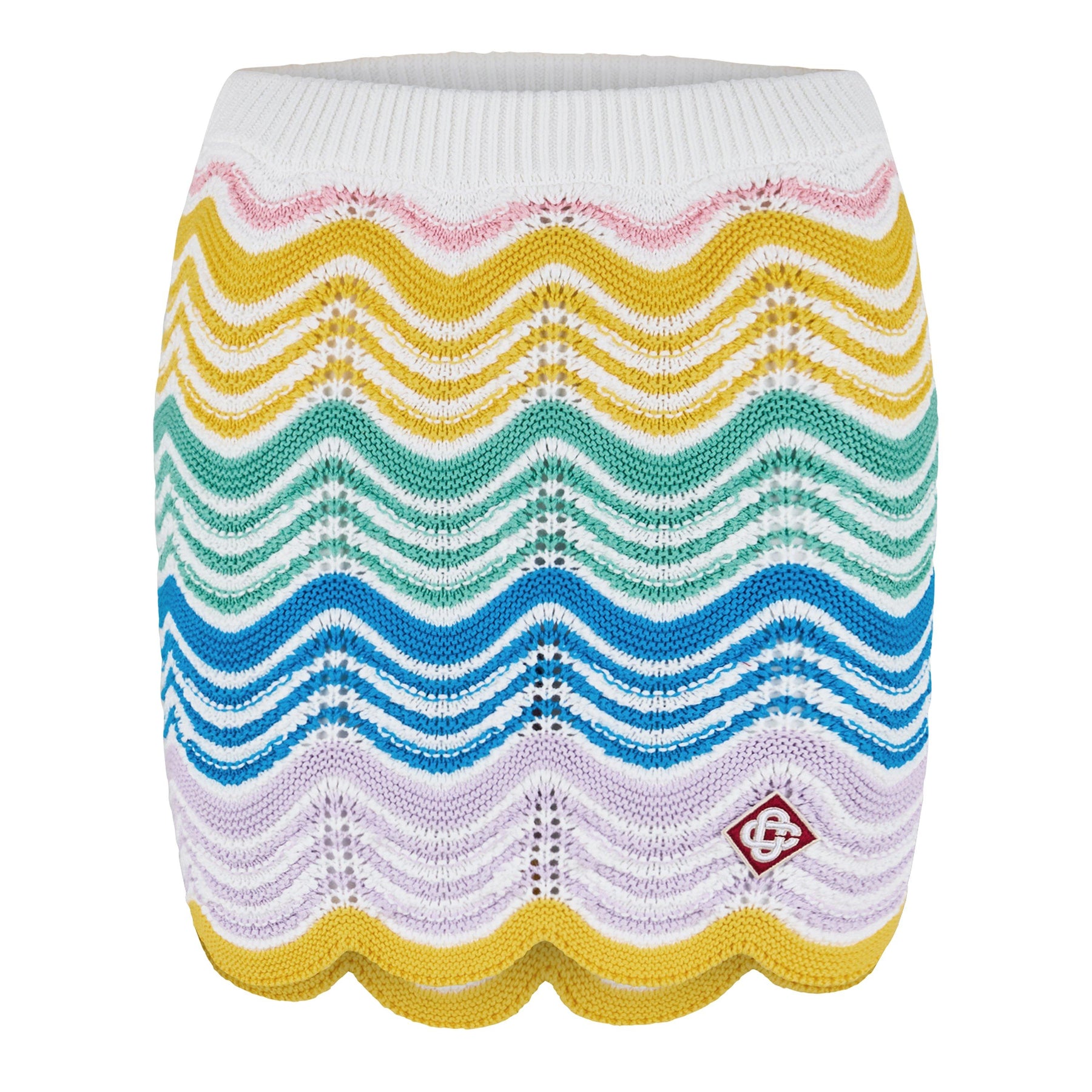 Wave Crochet Skirt
