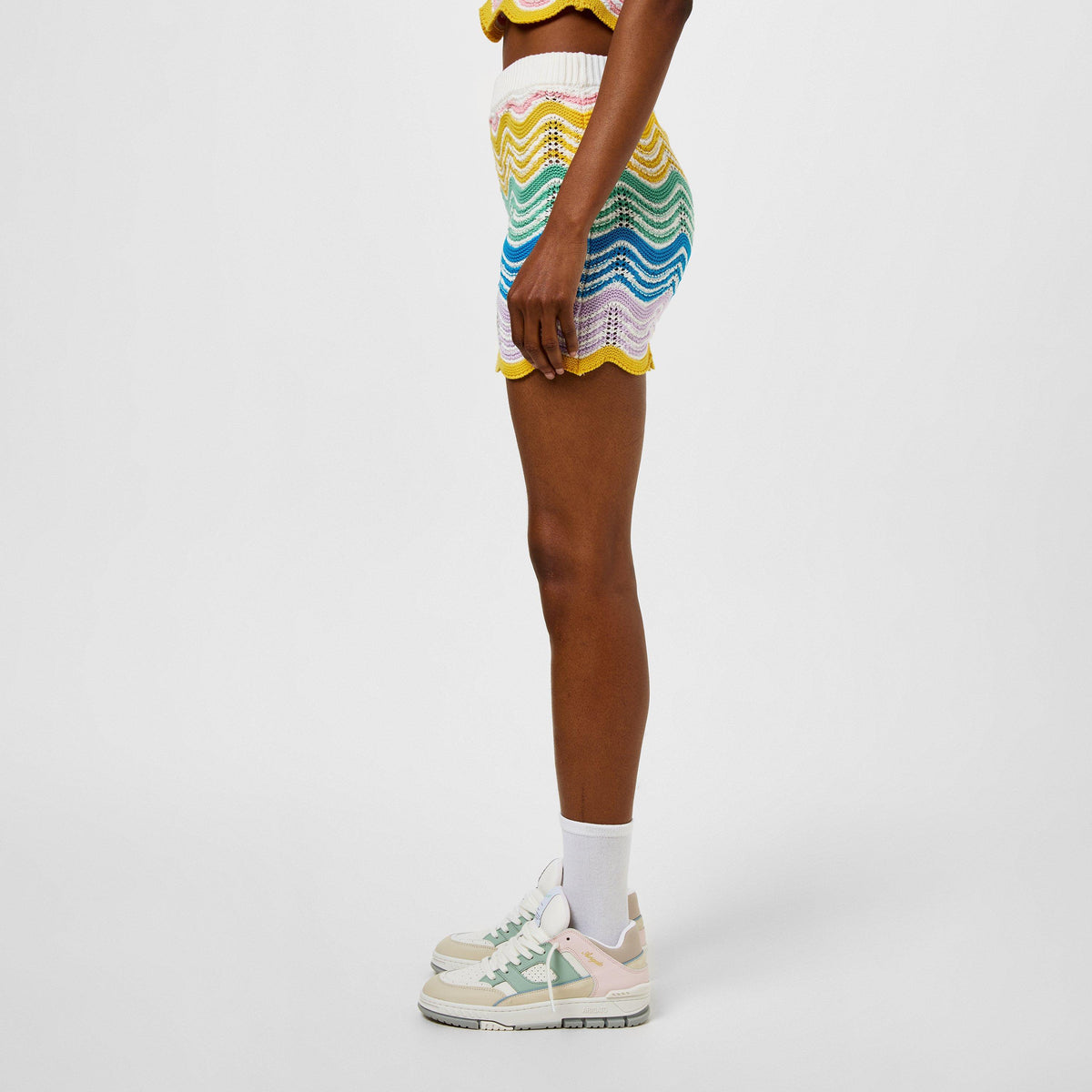 Wave Crochet Skirt