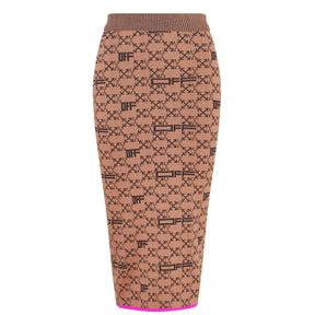 Women's Monogram High Rise Skirt