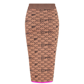 Women's Monogram High Rise Skirt