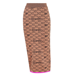 Women's Monogram High Rise Skirt