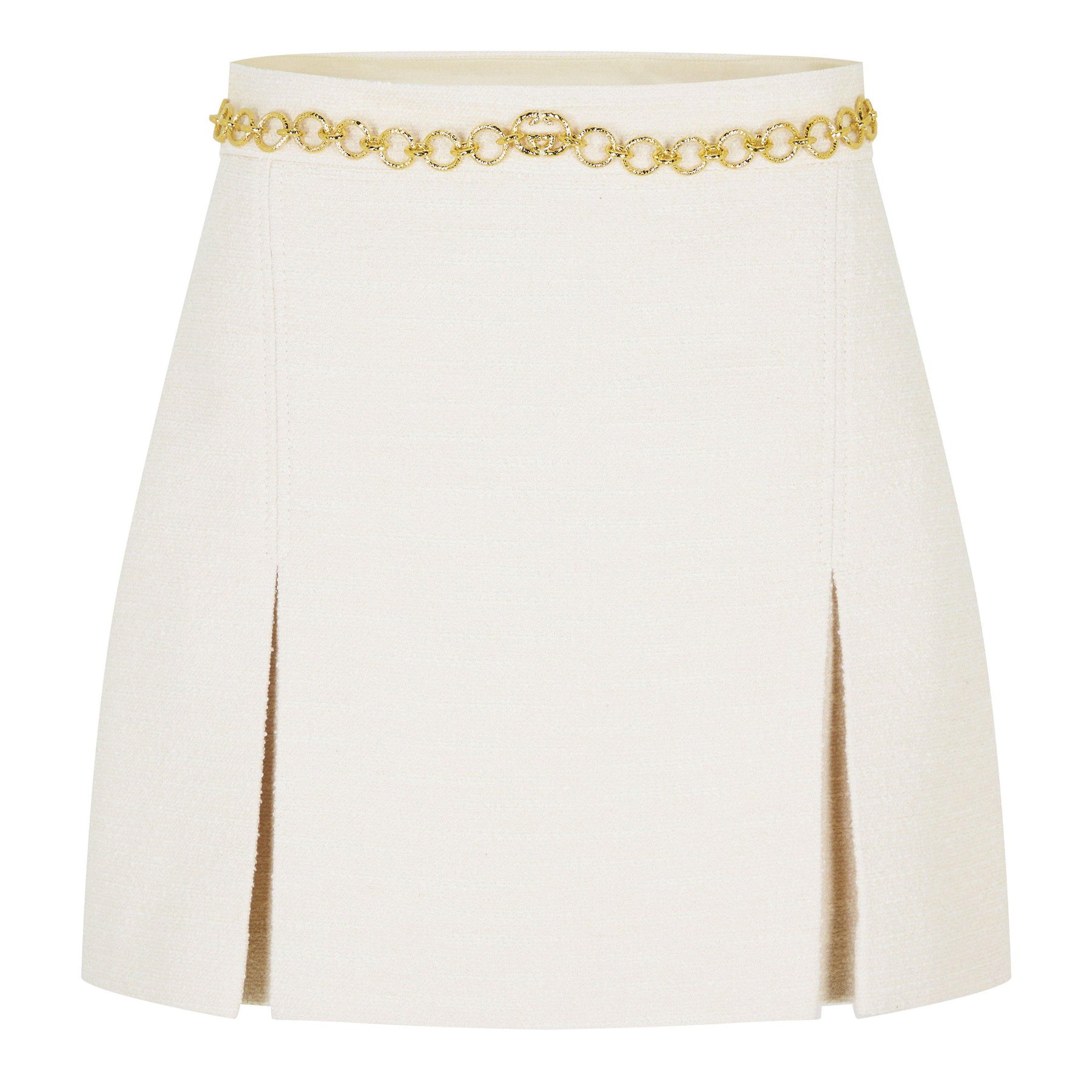 Bouclé Knit Mini Skirt