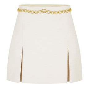 Bouclé Knit Mini Skirt