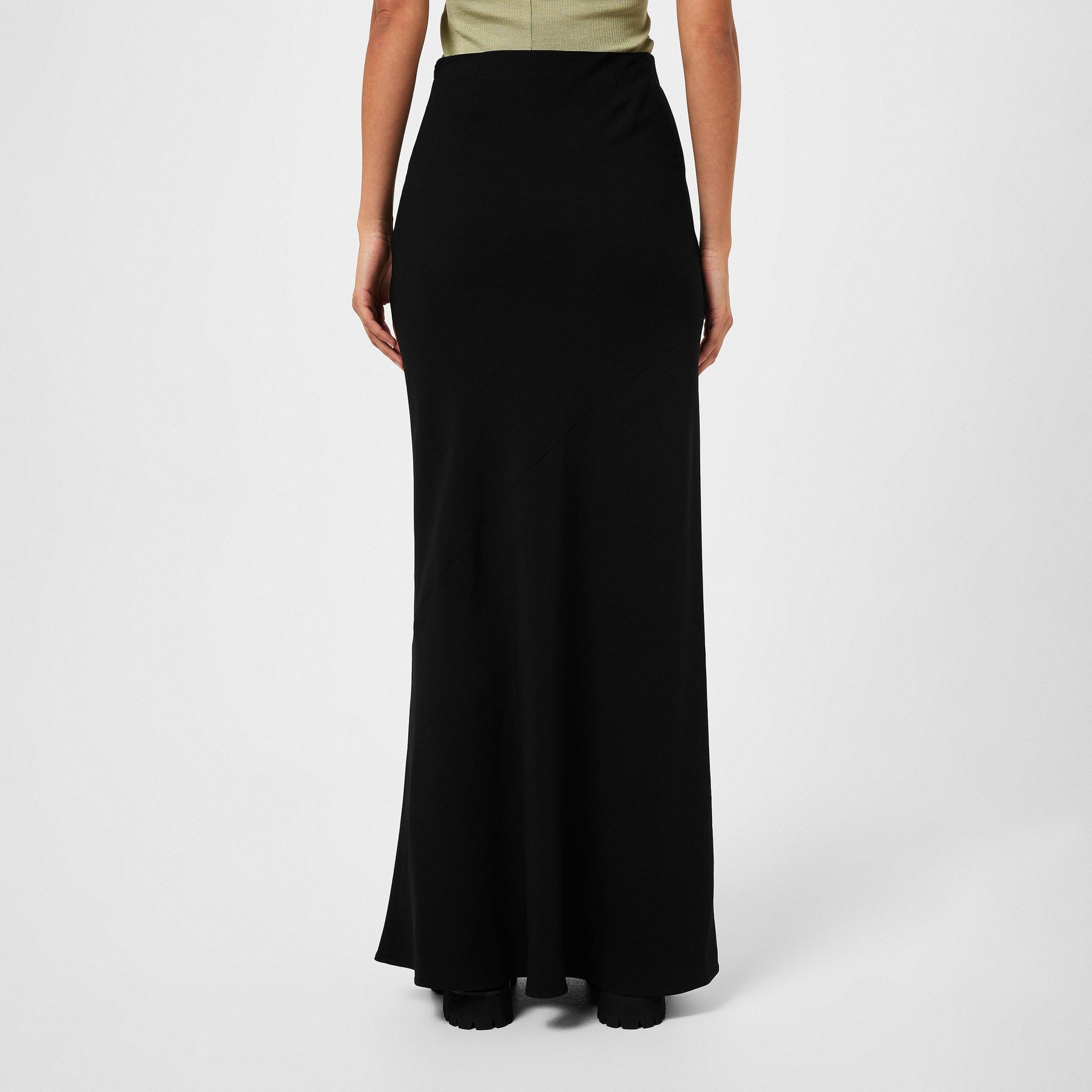 Long Skirt With Bias Cut
