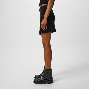Women's Wool Knit Mini Skirt