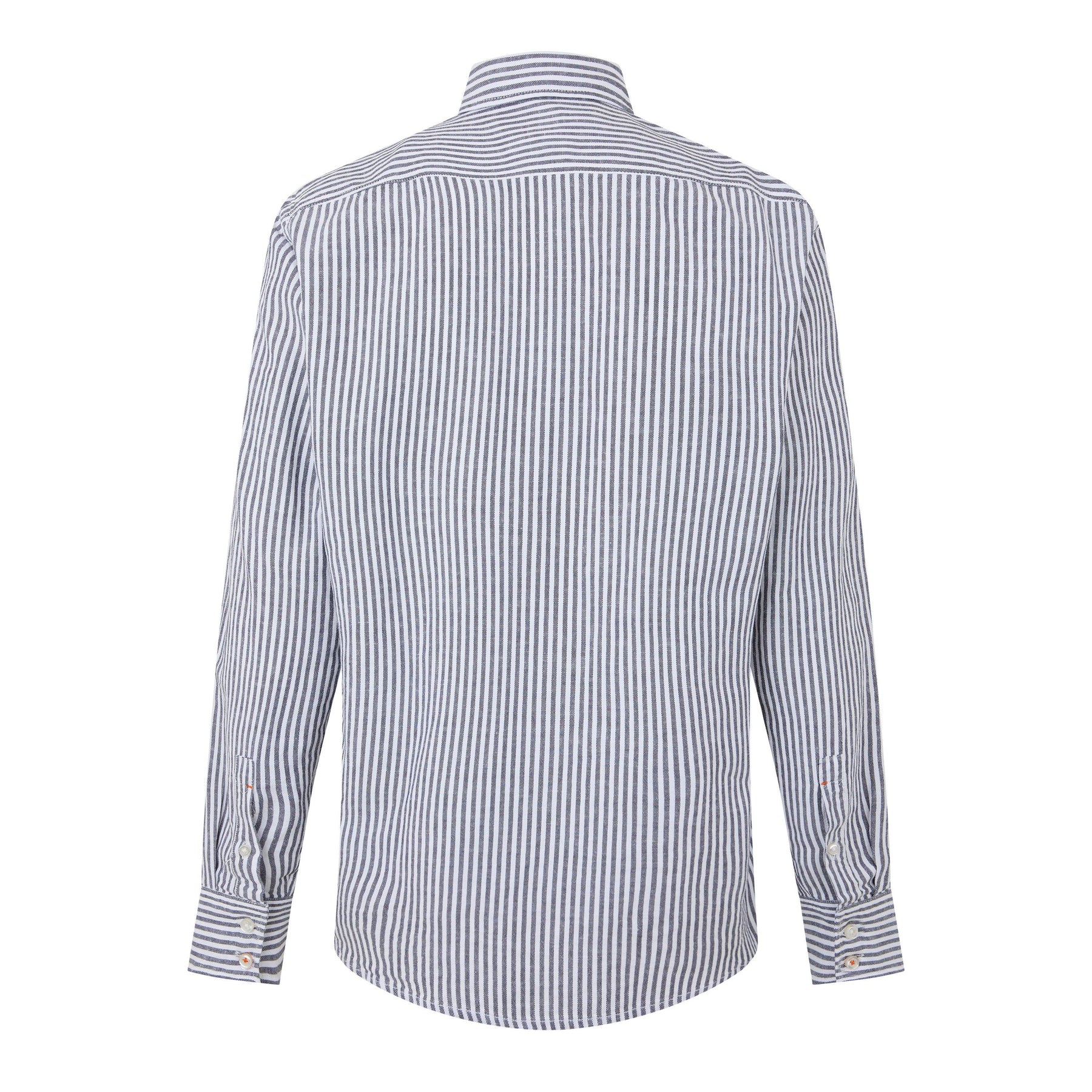 Men's Relegant Stripe Patterned Long-Sleeve Shirt
