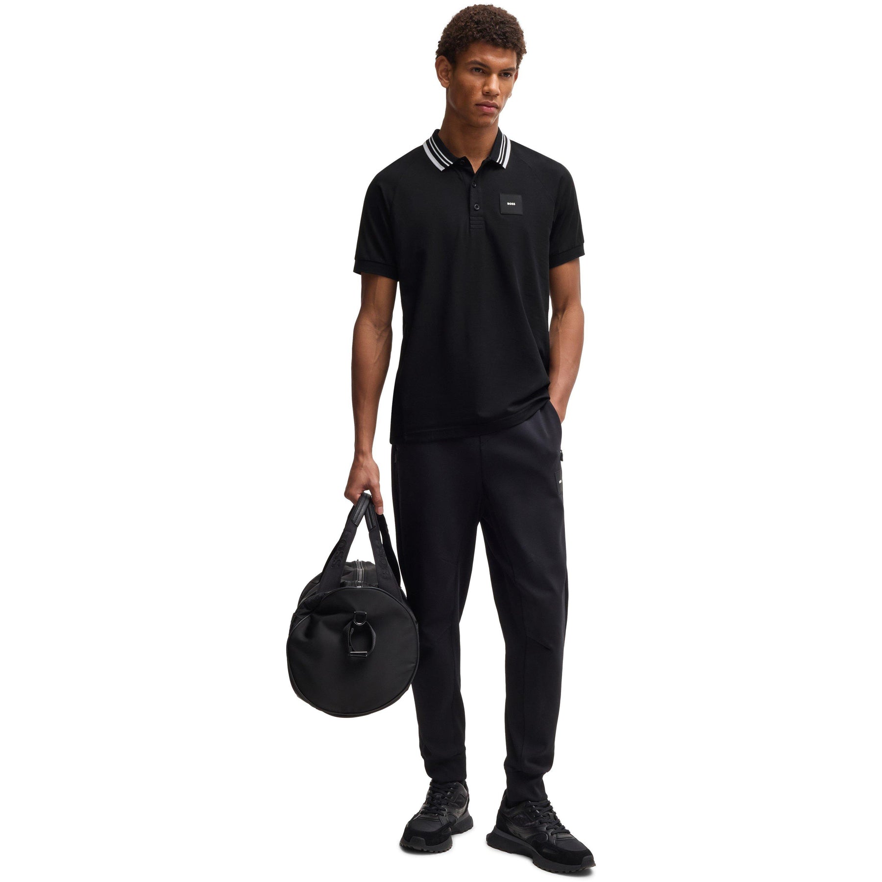 Men's HBG Paddy Rib Polo Shirt, Sporty Sophistication