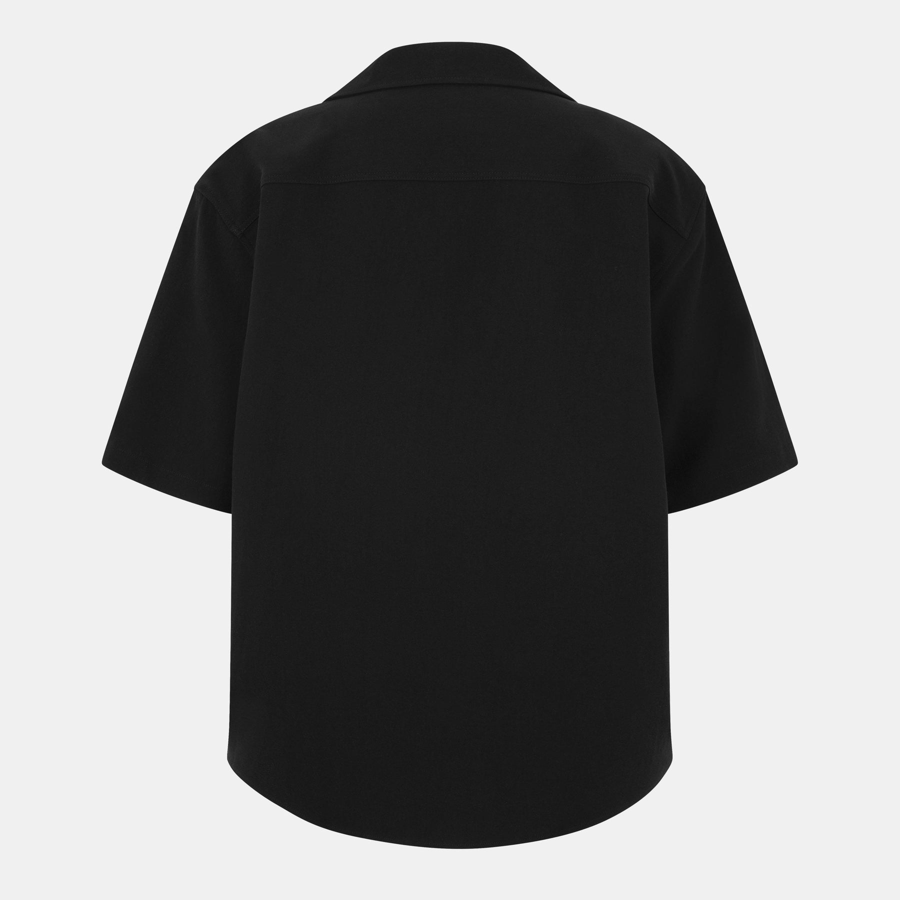 Men's Camp Short-Sleeve Plain Shirt