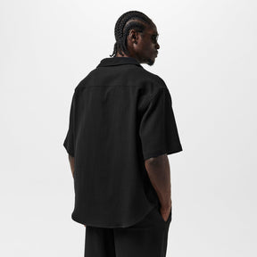 Men's Camp Short-Sleeve Plain Shirt