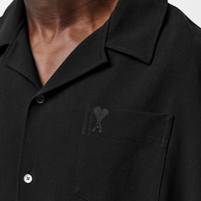 Men's Camp Short-Sleeve Plain Shirt