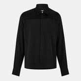 Men's Viscose Long-Sleeve Plain Shirt