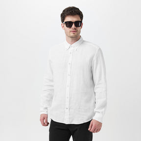 Men's H Liam Long-Sleeve Plain Shirt