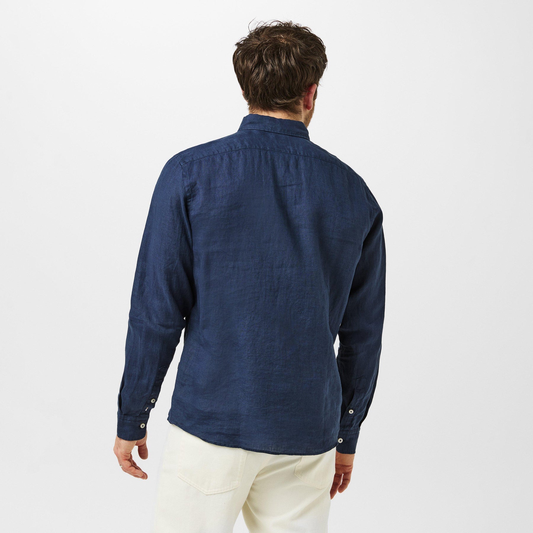 Men's H Liam Long-Sleeve Plain Shirt