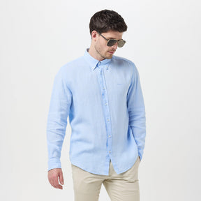 Men's H Liam Long-Sleeve Plain Shirt