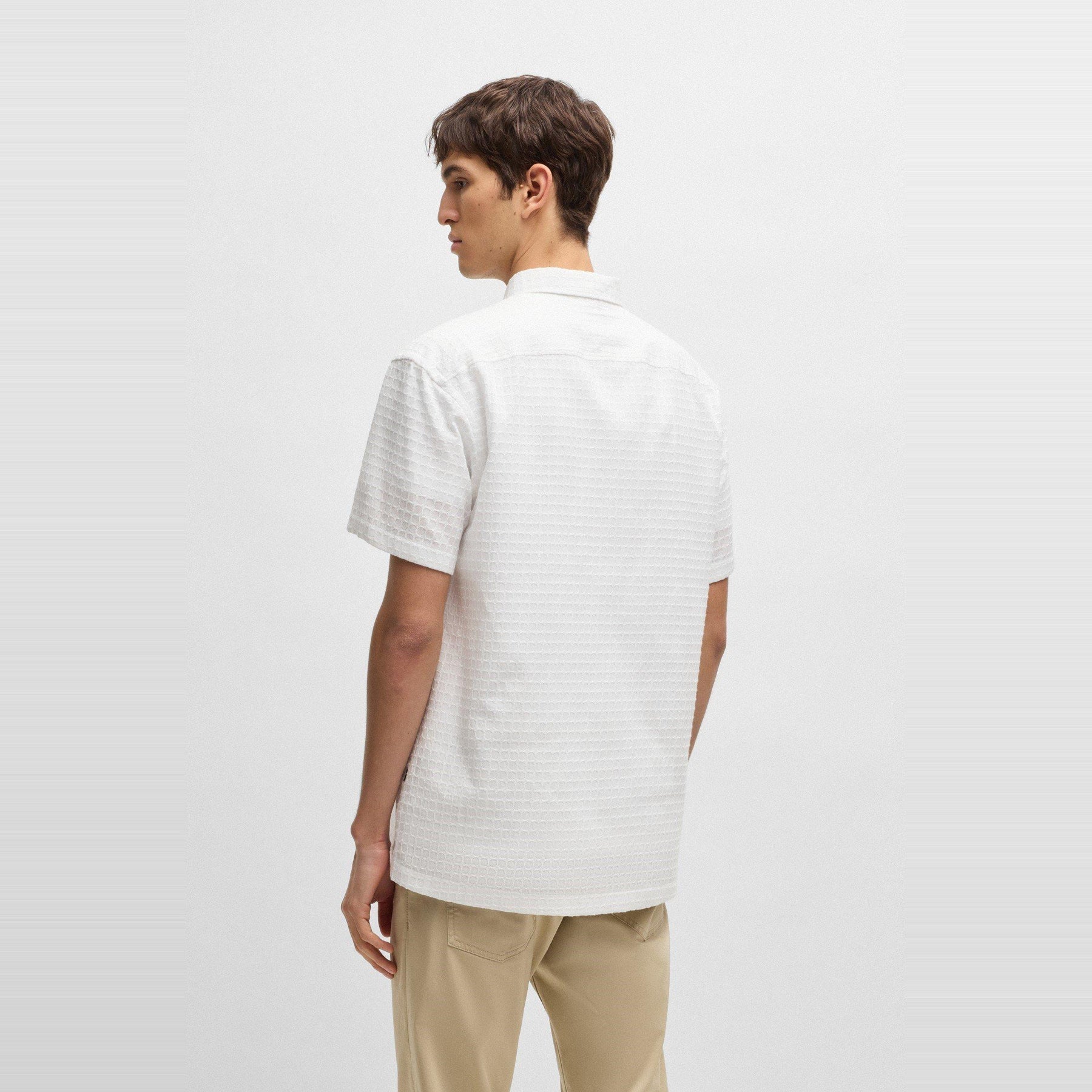 Men's HBB C CORY Plain Short-Sleeve Shirt