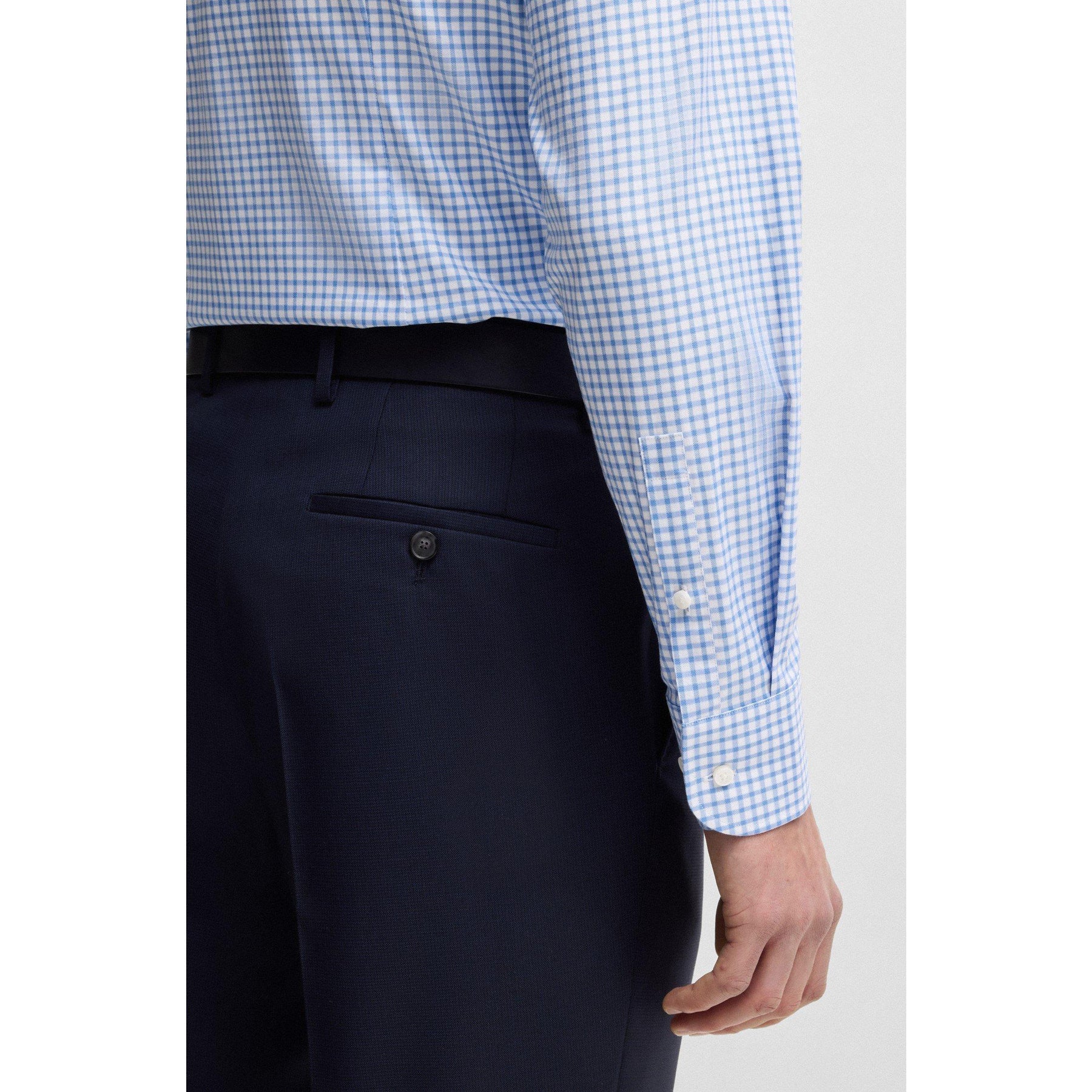 Men's HBB HHANK Spread C1 Plain Long-Sleeve Shirt