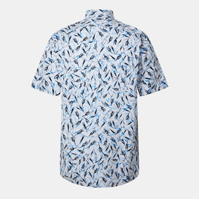 Men's HBB HJOE KentSHC1 Patterned Short-Sleeve Shirt