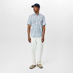 Men's HBB HJOE KentSHC1 Patterned Short-Sleeve Shirt