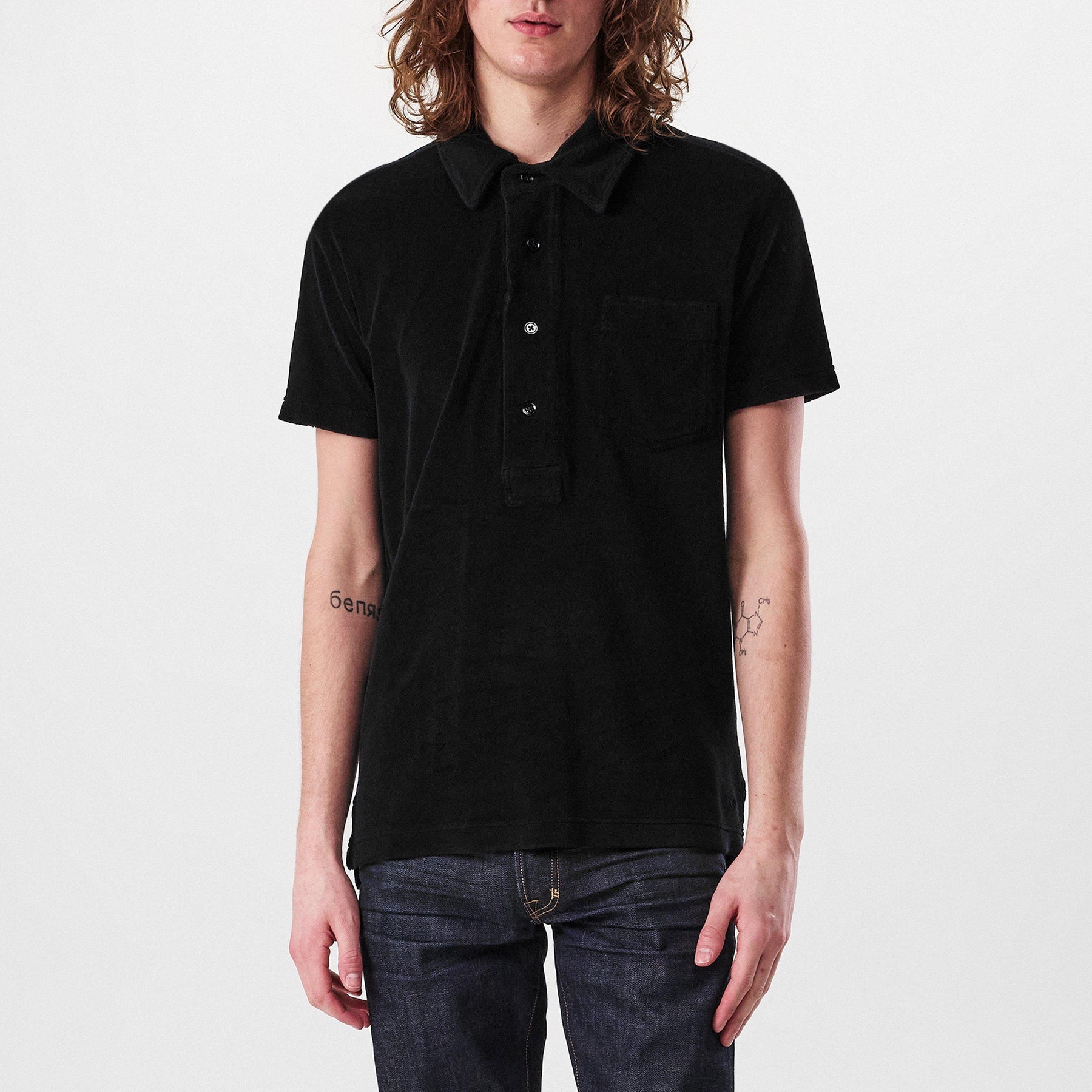 Men's Towelling Polo