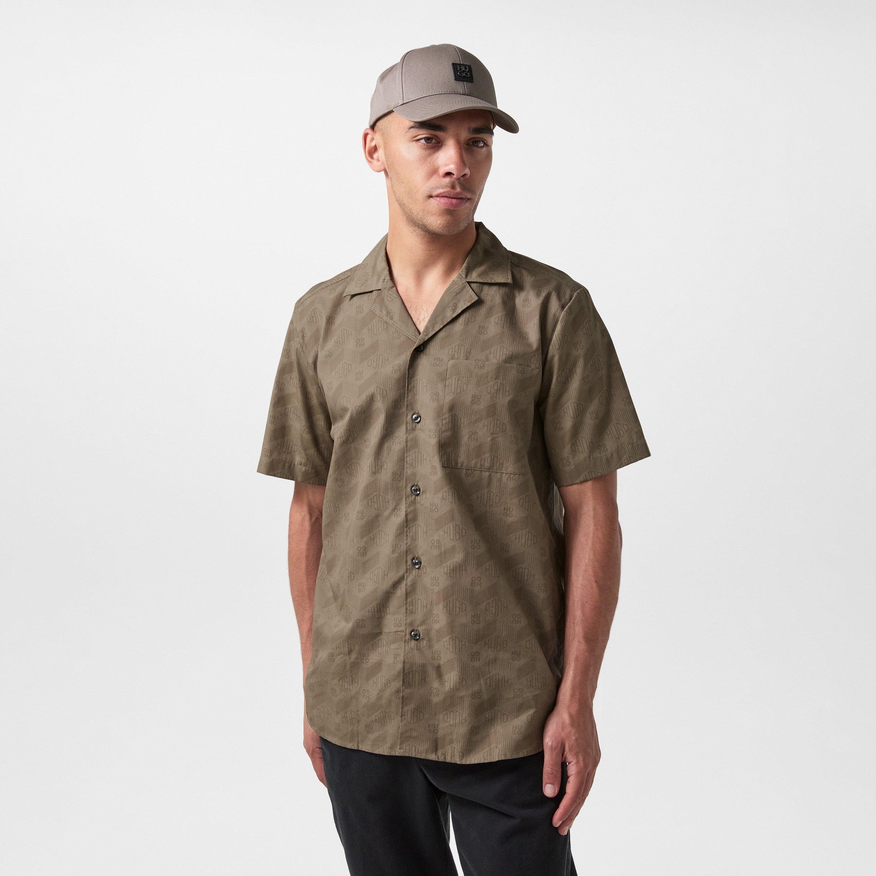 Ellino Short Sleeve Bowling Shirt