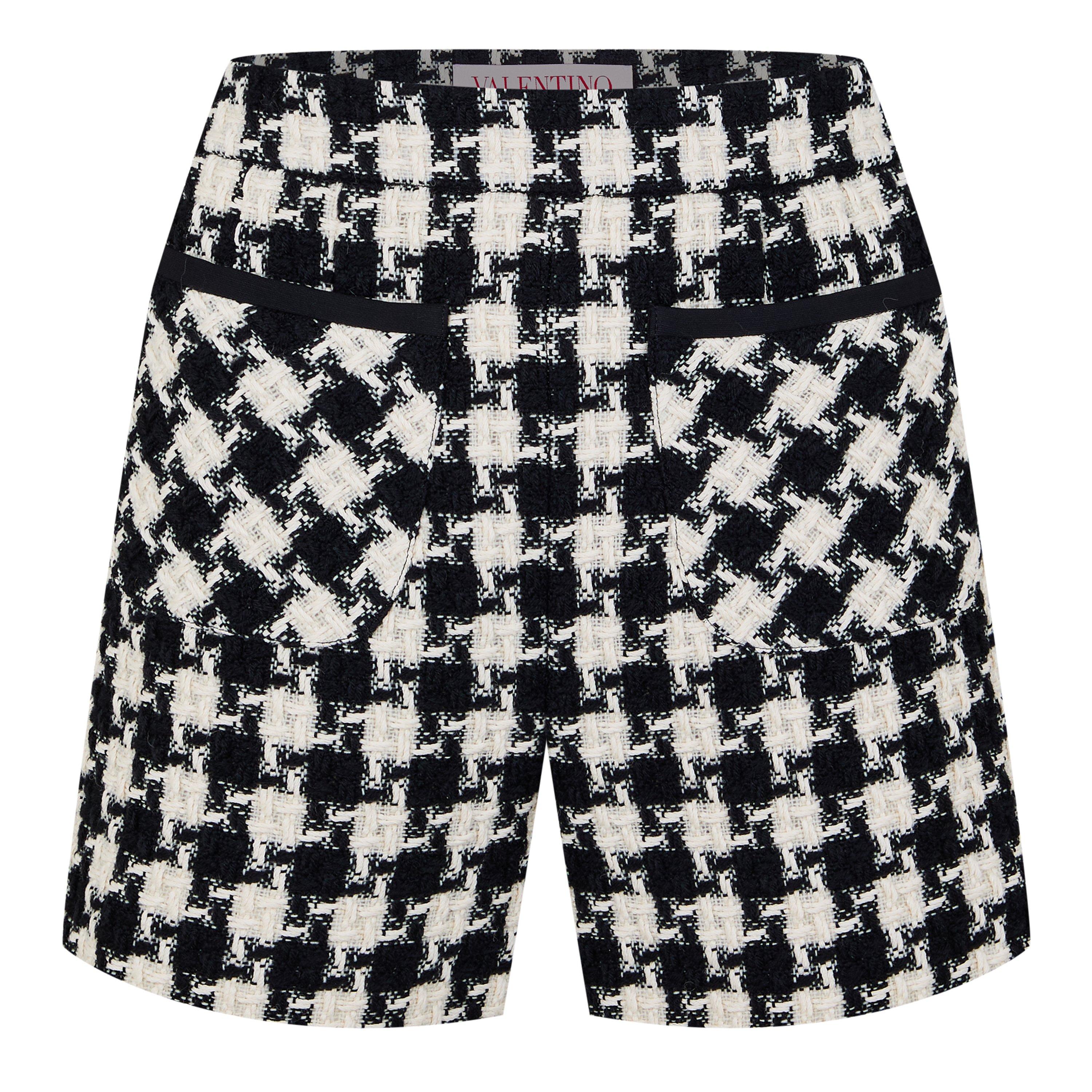 Damier Light Tweed Shorts
