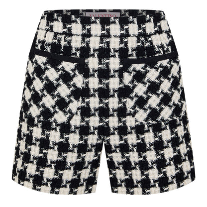 Damier Light Tweed Shorts