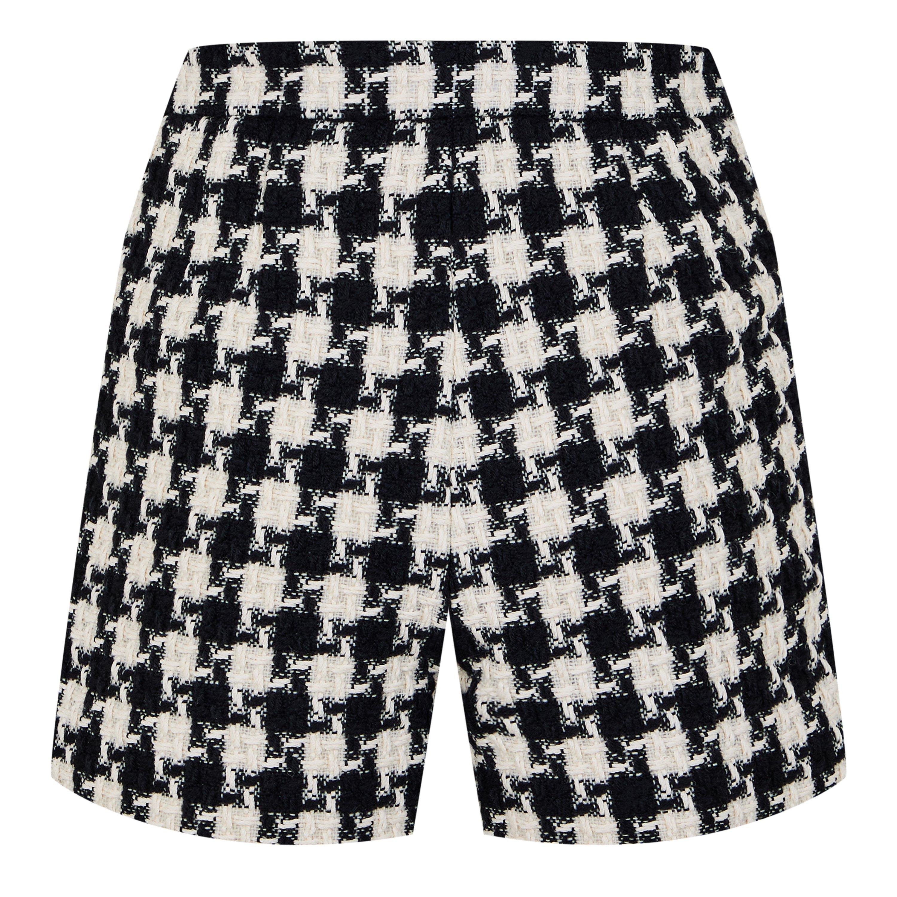 Damier Light Tweed Shorts
