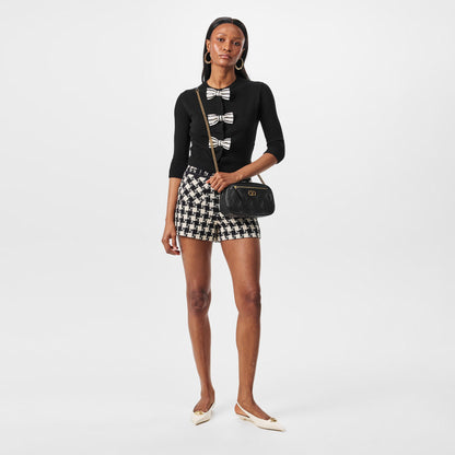 Damier Light Tweed Shorts