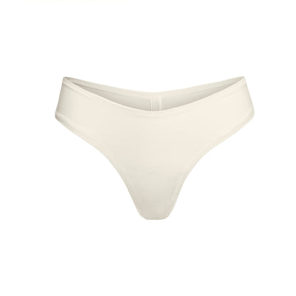 Cotton Jersey Dipped Thong