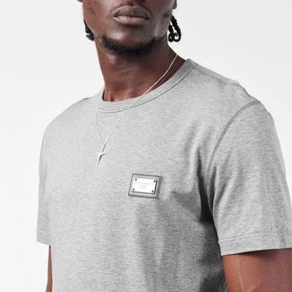 Cotton Plate T-Shirt