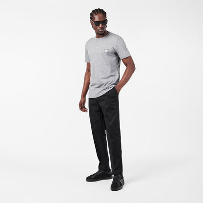 Cotton Plate T-Shirt