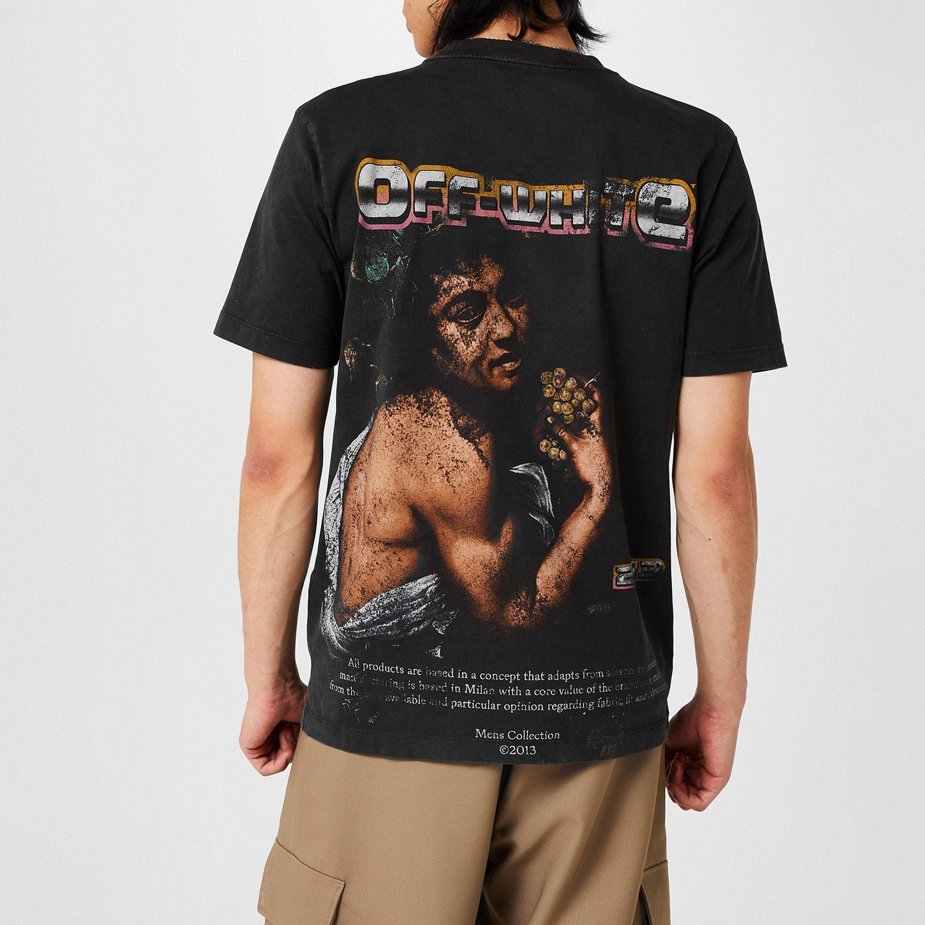 Men's Digit Slim Fit Jersey Fabric T-Shirt