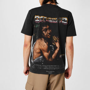 Men's Digit Slim Fit Jersey Fabric T-Shirt