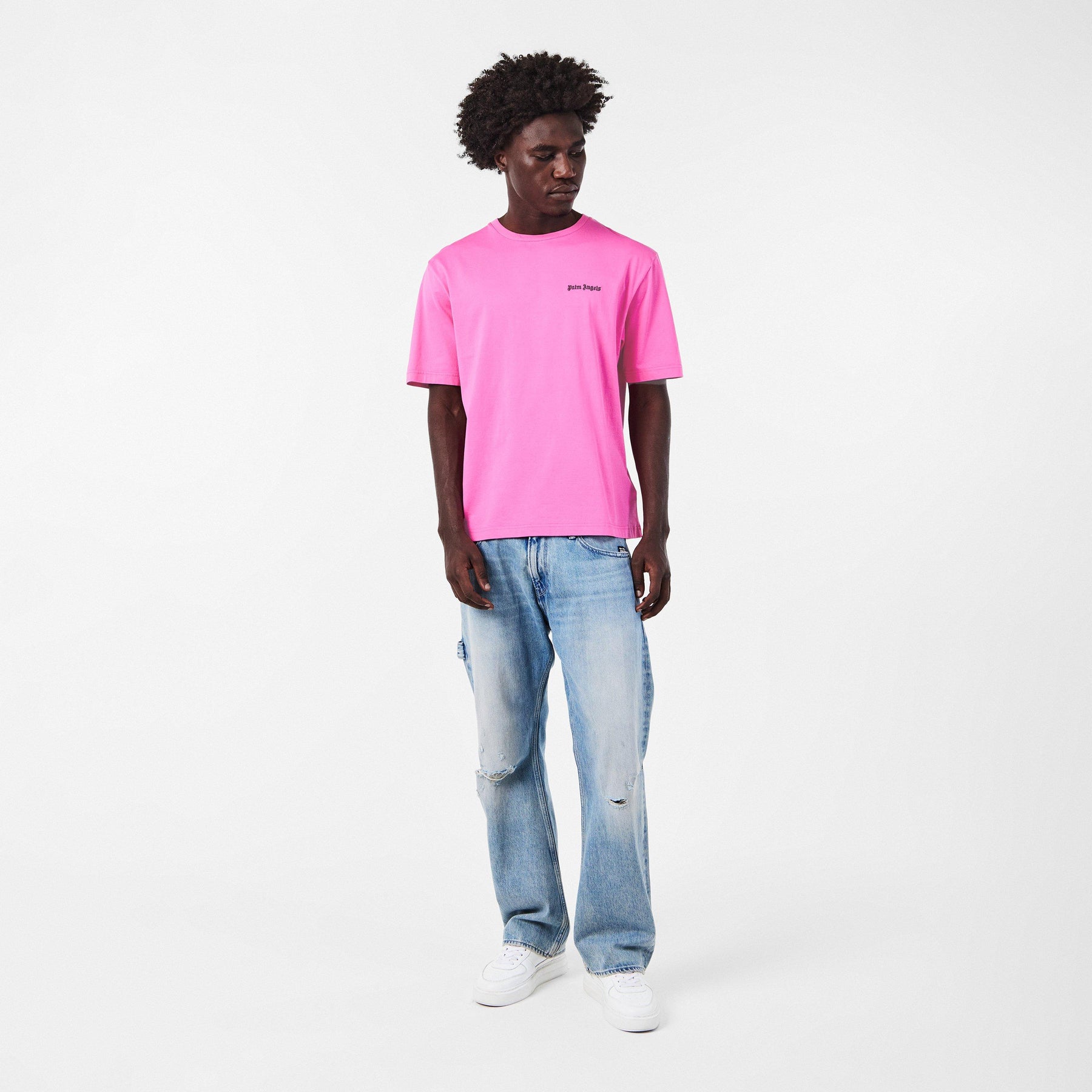 Logo Embroidered Cotton T-Shirt