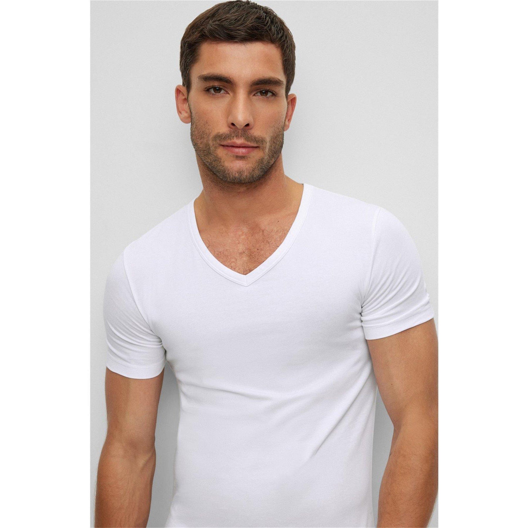 Men's HBB Slm Tirt Slim-fitting Stretch Cotton T-shirt