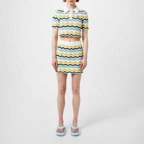 Boucle Wave Skirt