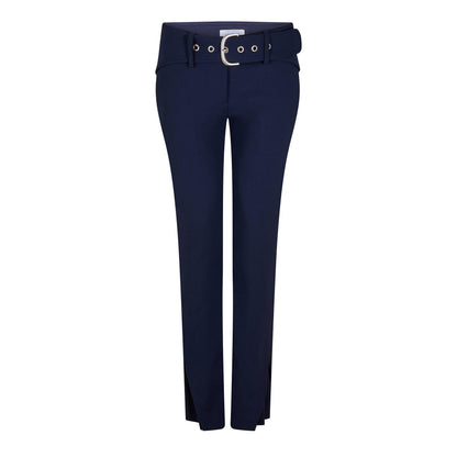 - Structured Stretch Suit Trousers