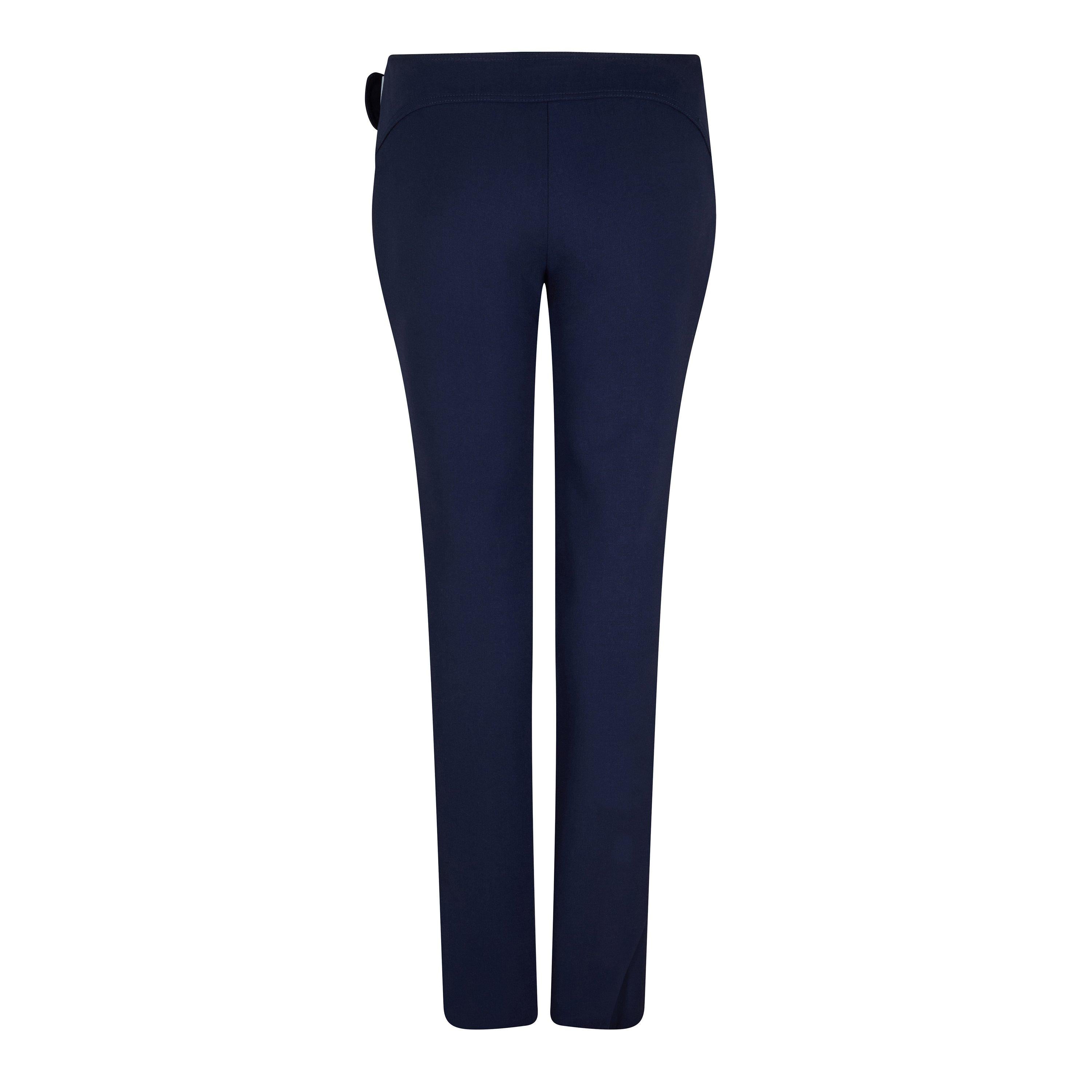 - Structured Stretch Suit Trousers