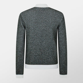 Men's Casa Boucle Long-Sleeve Polo Shirt