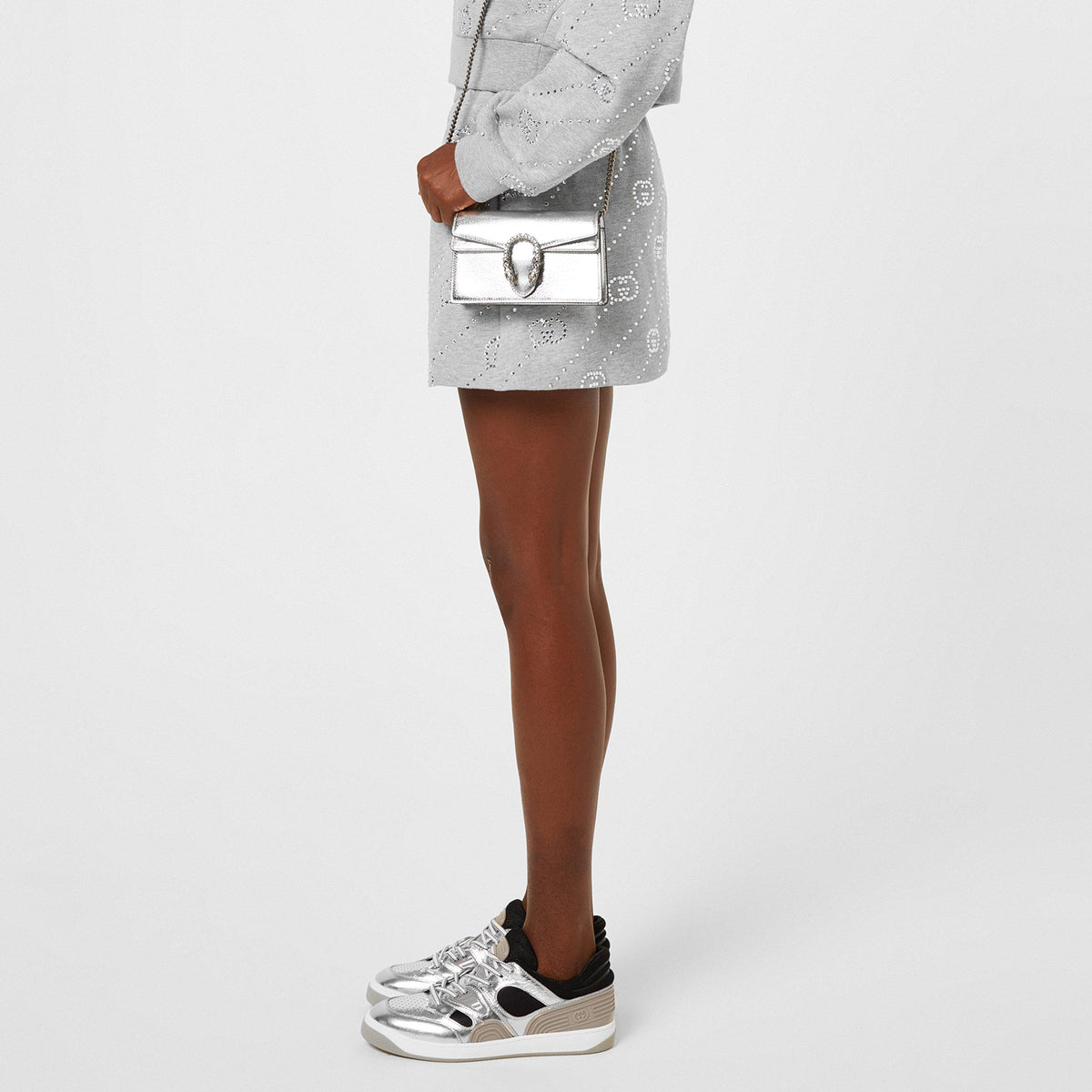 Jersey Crystal Skirt