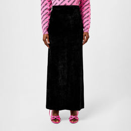 Velvet Maxi Skirt